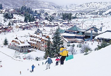Cerro Catedral, le centre de ski le plus important de toute l'Amérique latine.