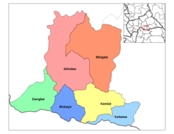 Underprefekturer av Basse-Kotto