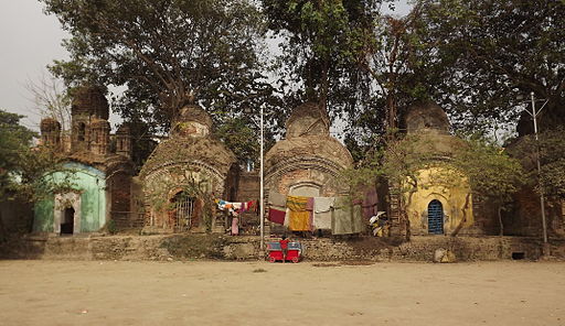 Bawali Mondal Boro Rashbari Broken Temple Complex