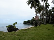 A beach in Chuuk Beach on Weno island (Chuuk, Micronesia).jpg