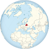 Vitryssland på jordklotet (Europa centrerat) .svg