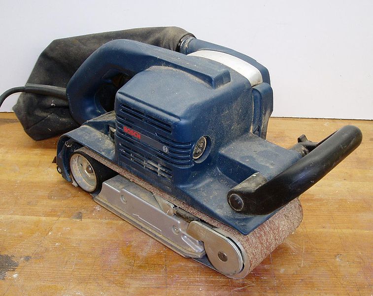 File:Belt sander bosch.jpg