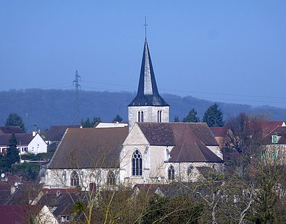 How to get to Bennecourt with public transit - About the place