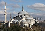 Mosquée Suleymaniya d'Istanbul, en Turquie