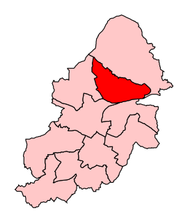 Birmingham Erdington (UK Parliament constituency) Parliamentary constituency in the United Kingdom, 1974 onwards