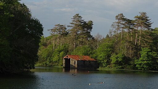 Boathouse belonging to Westport House, Westport Harbour - geograph.org.uk - 5220492