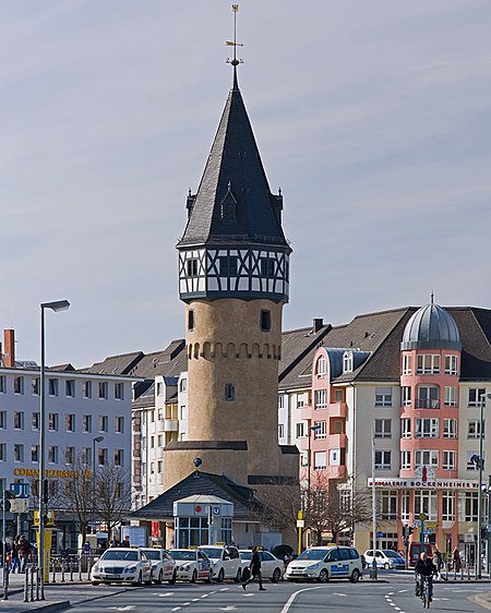 Bockenheimer Warte Pano Turm