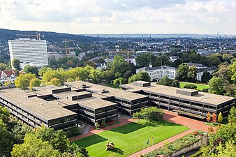 Neubau des Bundeskanzleramts och Palais Schaumburg.