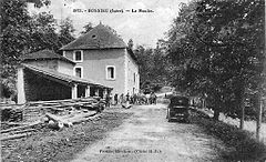 Bossieu, le moulin