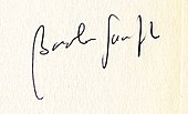 signature de Boualem Sansal