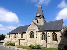 Vue depuis le sud-est.