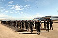 Brasilianische UN-Soldaten vor dem Abflug nach Osttimor (2004)