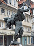 Der Ringerbrunnen in Braunschweig; Aufnahme in einer Veranstaltungspause Foto: Nightflyer