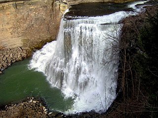 Burgess Falls State Park Protected area in Tennessee, US