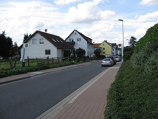 Bushaltestelle Frauenlehnsweg, 1, Dörnhagen, Fuldabrück, Landkreis Kassel