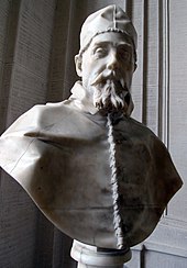 Bust of Urban VIII, Gianlorenzo Bernini, 1637-8 Bust of Pope Urban VIII by Bernini.jpg