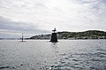* Nomination The 'Buviksugga' cairn built as a navigational daymark in Risør, Norway.--Peulle 20:22, 24 July 2017 (UTC) * Promotion Weak  Support, unfortunate lighting. --Basotxerri 09:27, 25 July 2017 (UTC)