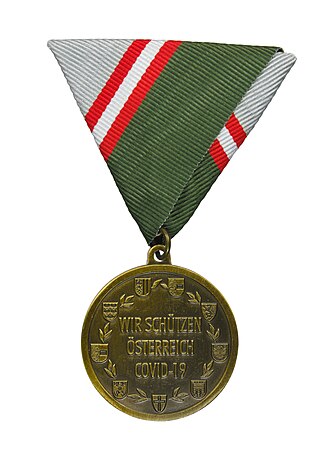 <span class="mw-page-title-main">Covid-19 Commemorative Medal</span> Award