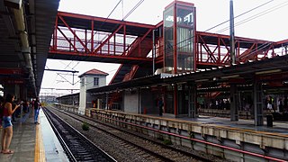 <span class="mw-page-title-main">Calmon Viana (CPTM)</span> Railway station in São Paulo, Brazil