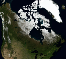 An enlargeable satellite image of Canada Canada BMNG.png