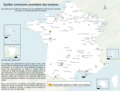 Thumbnail for File:Carte des communes françaises possédant des exclaves (2023).png