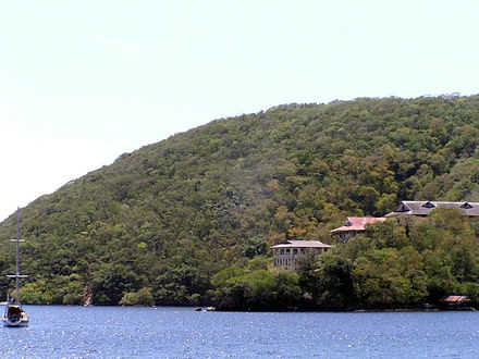 Abandoned nun's quarters at the leper colony on Chacachacare Island in Trinidad and Tobago
