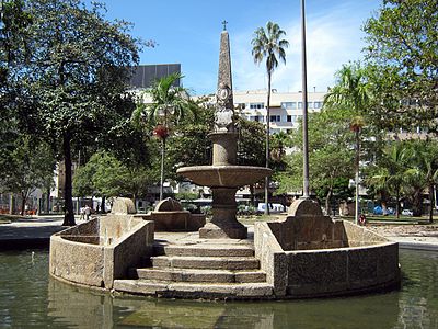 Fontaine de Saracuras à Rio de Janeiro, 1795.