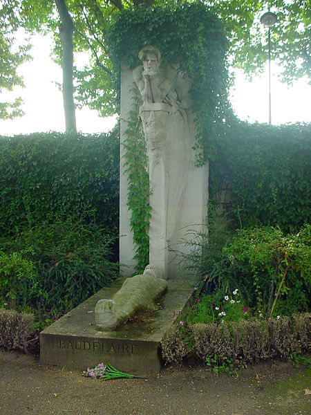 File:Charles Baudelaire tomb in Montparnasse Cemetery.jpg