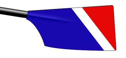 Blade colours of Chester-le-Street rowing club