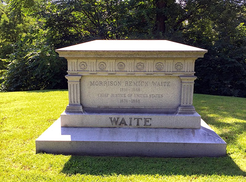File:Chief Justice Morrison Waite grave 01.jpg