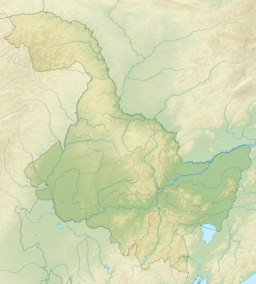 五大连池火山群在黑龙江的位置
