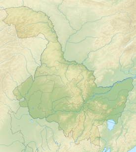 Чженьбао (Даманський). Карта розташування: Хейлунцзян