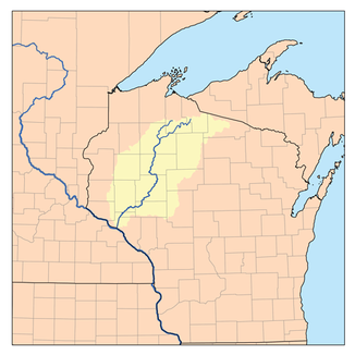 Parcours et bassin versant de la rivière Chippewa