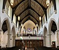 Pipe organ and balcony