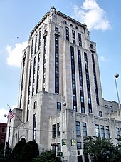 The Post published from the Times-Star Building from 1958 to 1984. American Financial, the Enquirer's corporate parent, purchased the building in 1975. Cincinnati-800-broadway.jpg