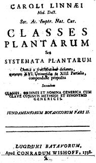 <i>Classes Plantarum</i>