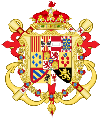 File:Coat of Arms of Antonio Pascual, Infante of Spain.svg