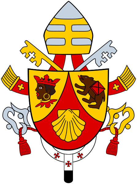 Archivo:Coat of Arms of Benedictus XVI.svg