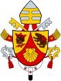 Coat of arms of the Pope Benedict XVI.
