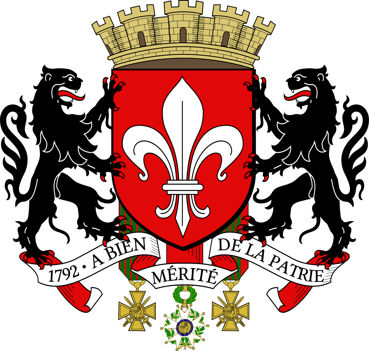 File:Coat of Arms of Lille (flat).svg - Wikimedia Commons