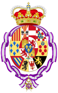 Coat of Arms of Mercedes of Spain, Princess of Asturias.svg