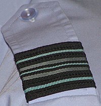 Composite braid as worn by a squadron leader