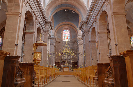 St-Christophe cathedral, Belfort.