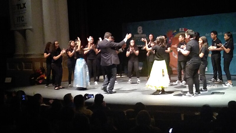 File:Coro del Colegio Alemán de Barranquilla, Colombia en el Festival Tlaxcala Canta 2019 14.jpg