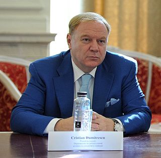 Cristian Dumitrescu Romanian politician