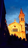 Cathedral's side-chapel at dawn