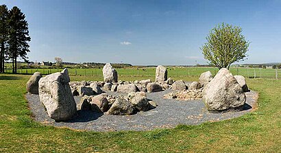 How to get to Cullerlie Stone Circle with public transport- About the place