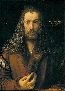 Memportreto de 28-jaraĝa Albrecht Dürer