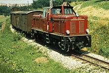 V 51 903 auf der Bottwartalbahn bei Steinheim an der Murr