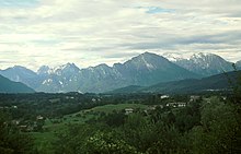 Paesaggio sulle Prealpi